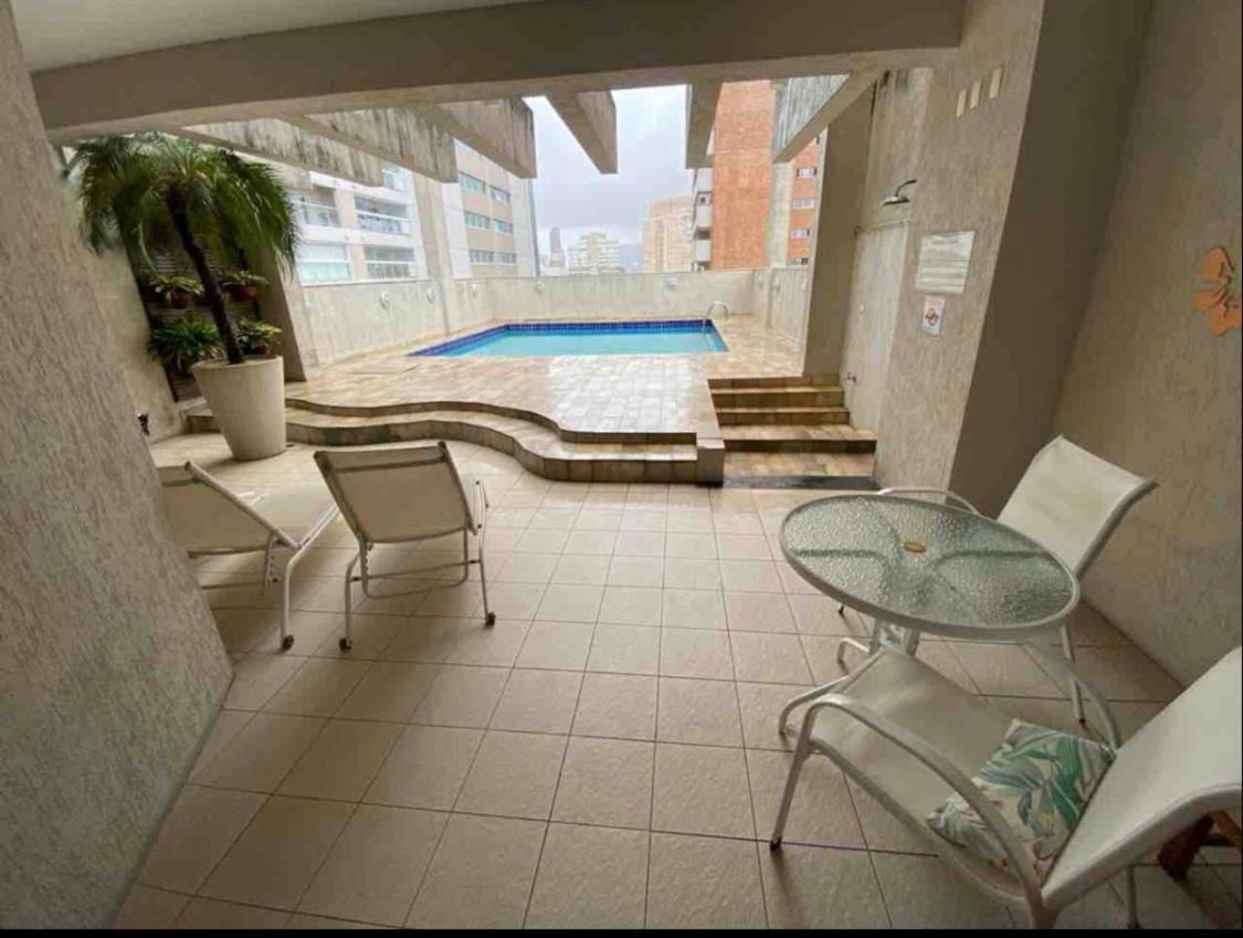 Flat Em Santos No Gonzaga A Tres Quadras Da Praia Экстерьер фото