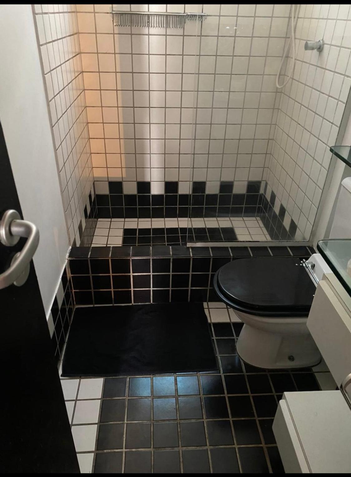 Flat Em Santos No Gonzaga A Tres Quadras Da Praia Экстерьер фото