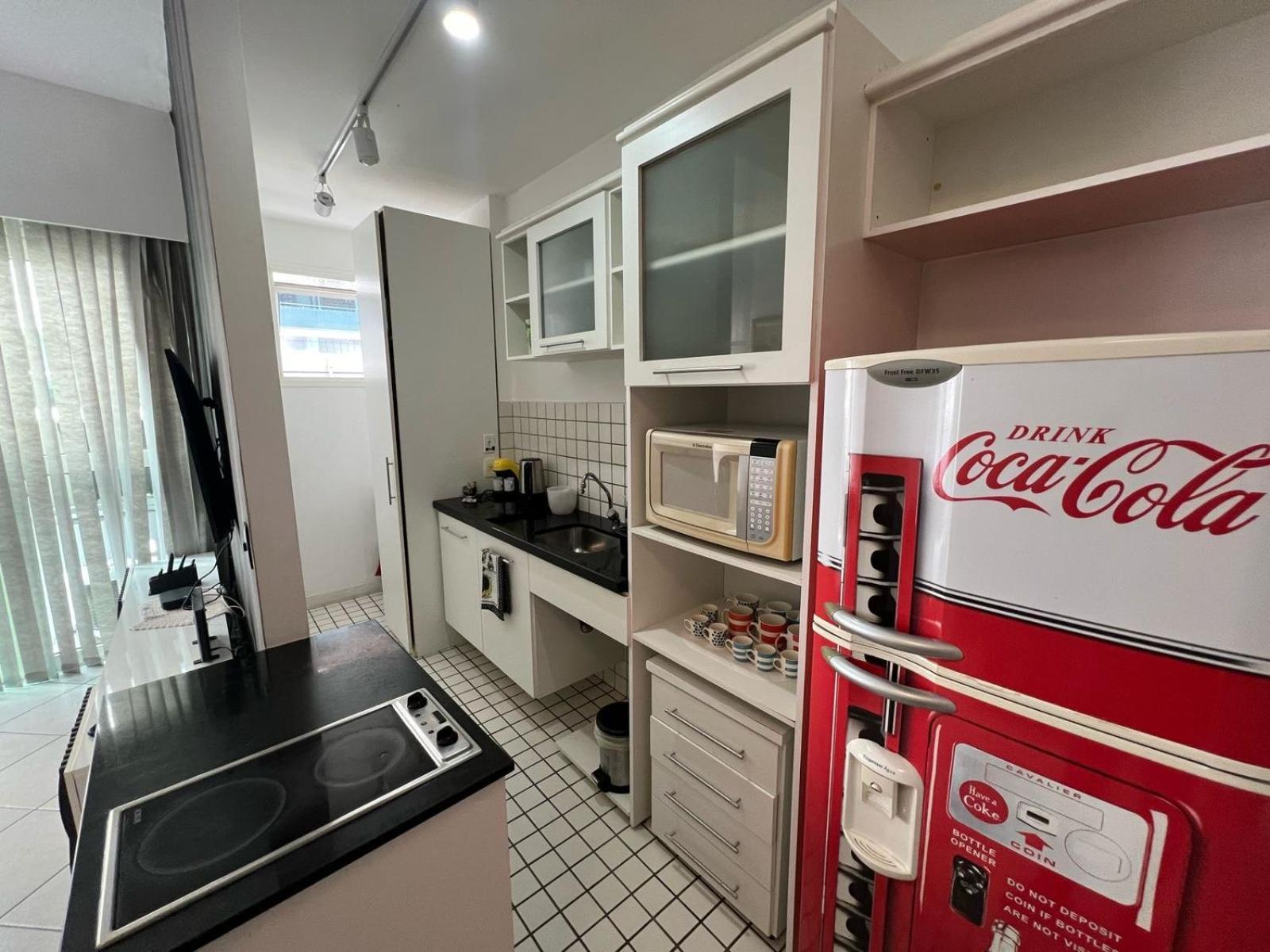 Flat Em Santos No Gonzaga A Tres Quadras Da Praia Экстерьер фото